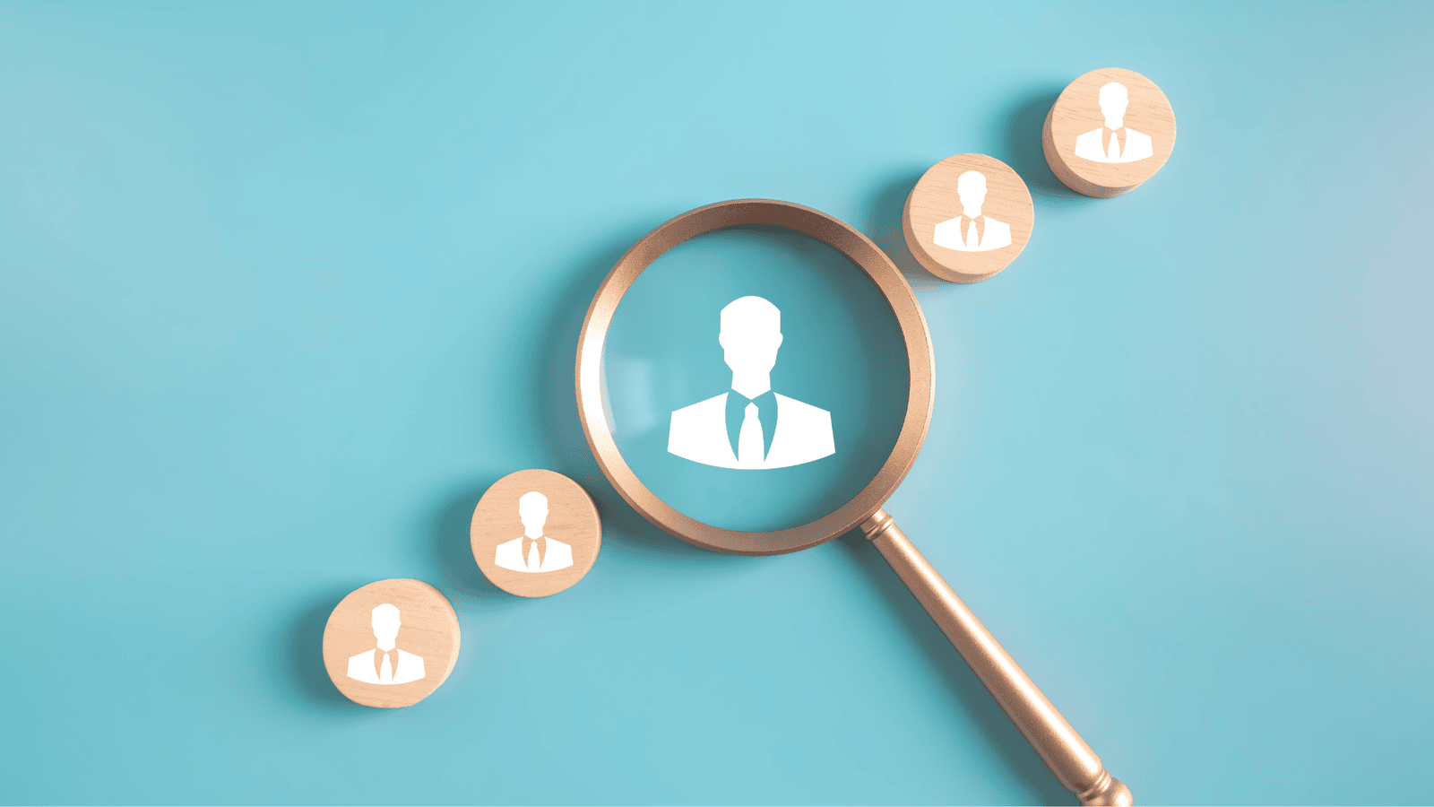 Magnifying glass focusing on business figures representing when to hire a CPA or accountant during a CRA audit, including complex tax issues, audit representation, and professional guidance for Canadian small businesses.
