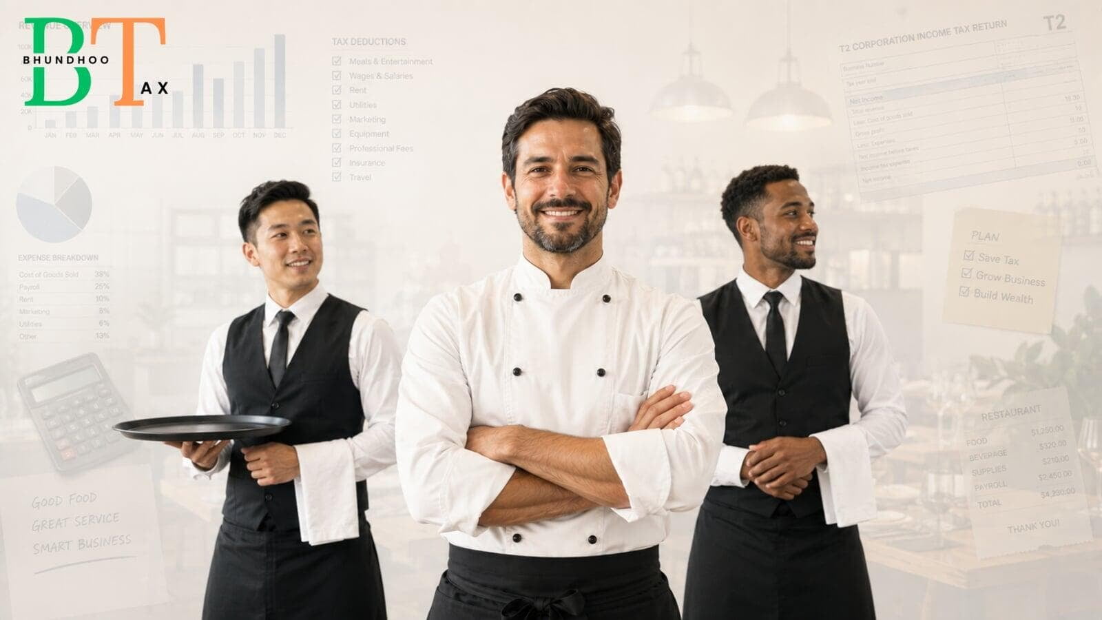 Accounting and tax services for restaurants and retail businesses