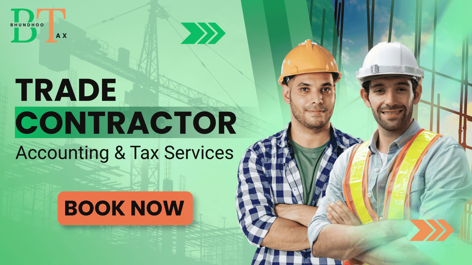 Accounting and tax services for trade contractors and construction businesses