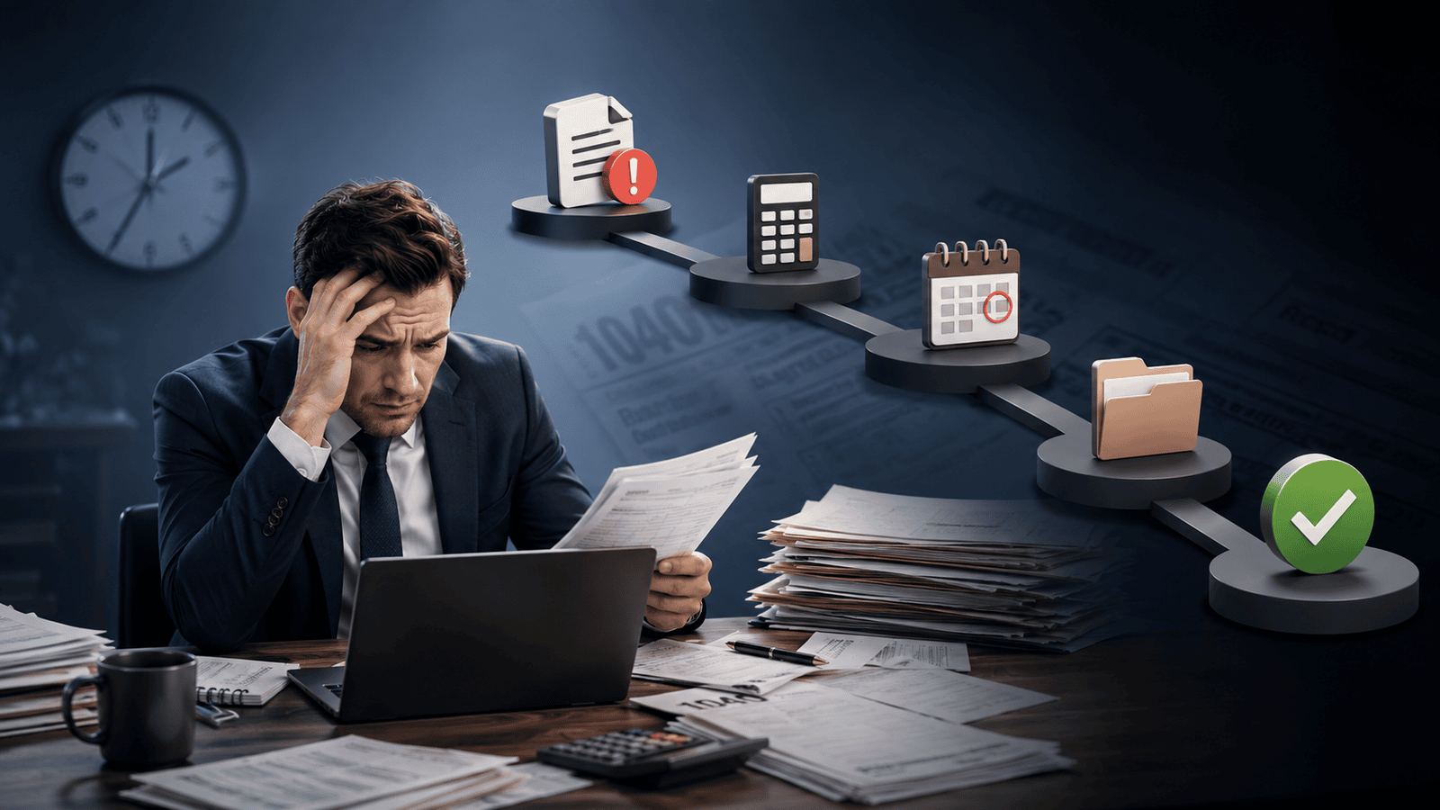 Late Taxes Don't Have to Become a Financial Disaster: Here's How to Catch Up